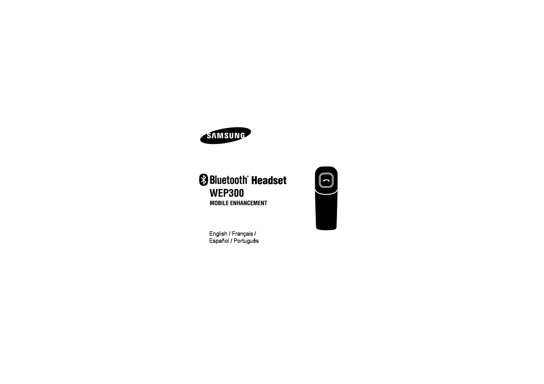 Samsung WEP 300 manual English / Français / Español / Português 