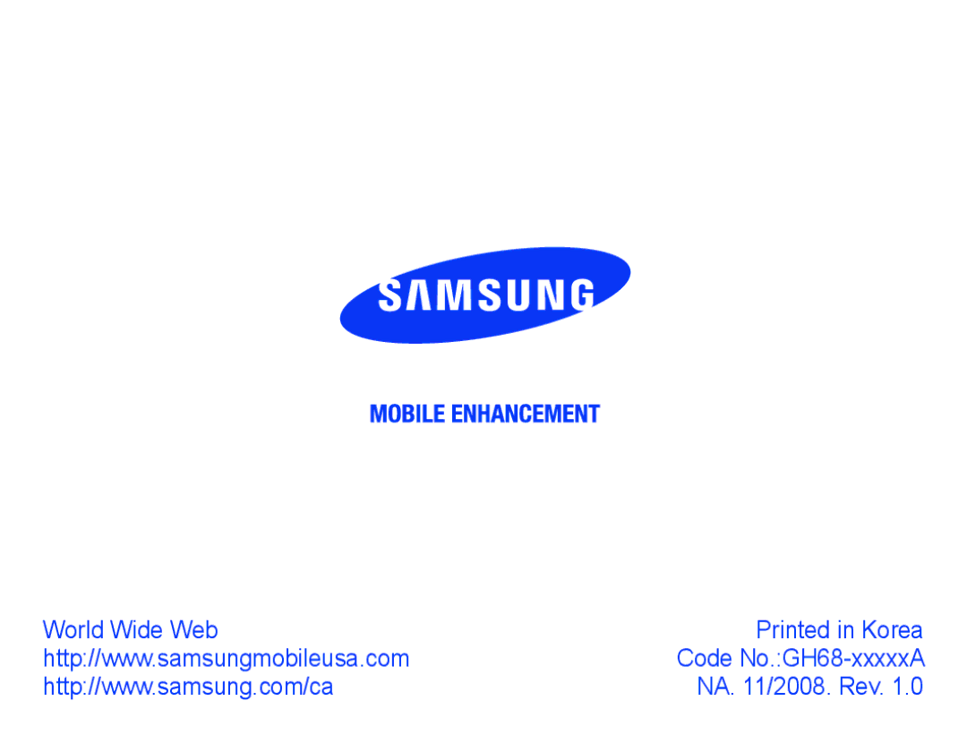 Samsung WEP750 manual World Wide Web 