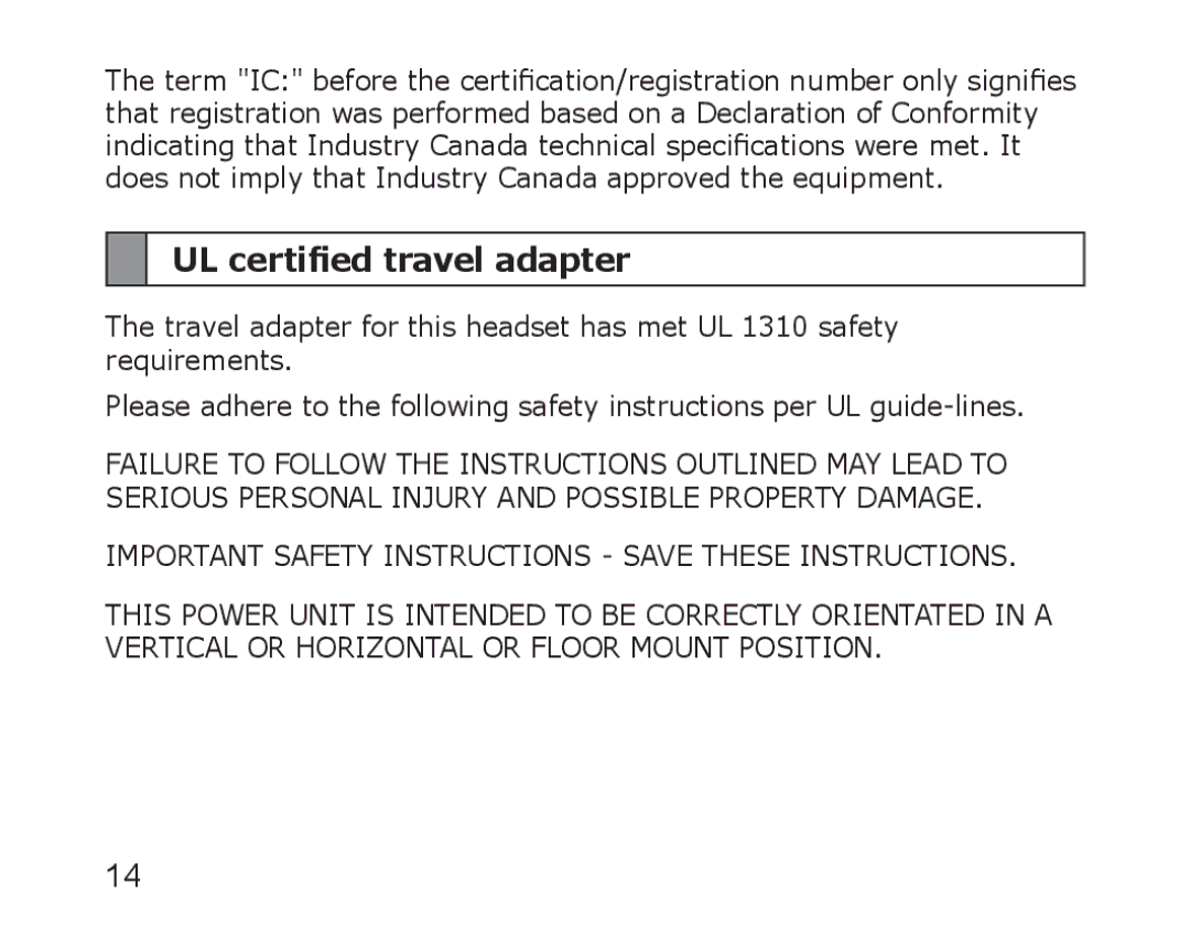 Samsung WEP750 manual UL certified travel adapter 