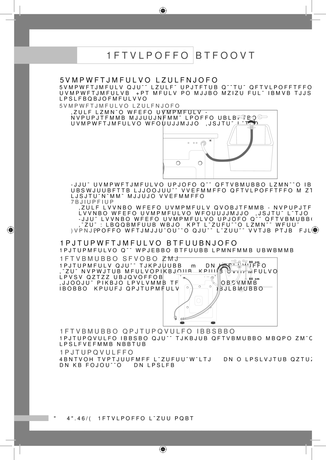 Samsung WF-B145NV/XEE manual Tulovesiletkun kytkeminen, Poistovesiletkun asettaminen, Pesualtaan reunan yli, Poistoputkeen 