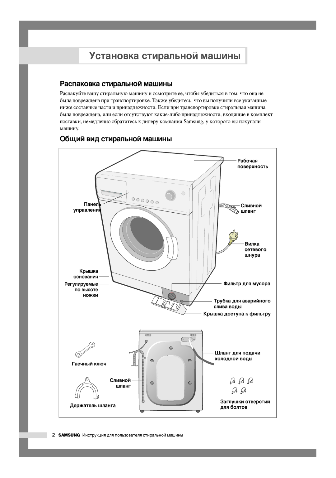 Samsung WF-F1054/YLW, WF-F1054S/YLR Ìòú‡Ìó‚Í‡ Òúë‡Î¸Ìóè Ï‡¯Ëì˚, ‡Òô‡Íó‚Í‡ Òúë‡Î¸Ìóè Ï‡¯Ëì˚, ·˘Ëè ‚Ë‰ Òúë‡Î¸Ìóè Ï‡¯Ëì˚ 