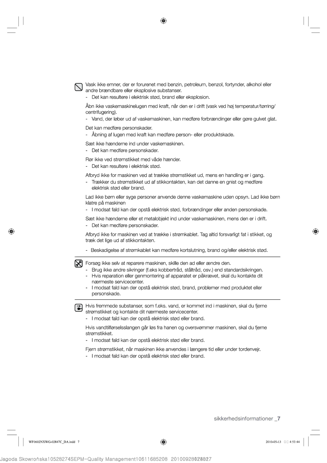 Samsung WF0500NXWG/XEE, WF0602NXWG/XEE manual 