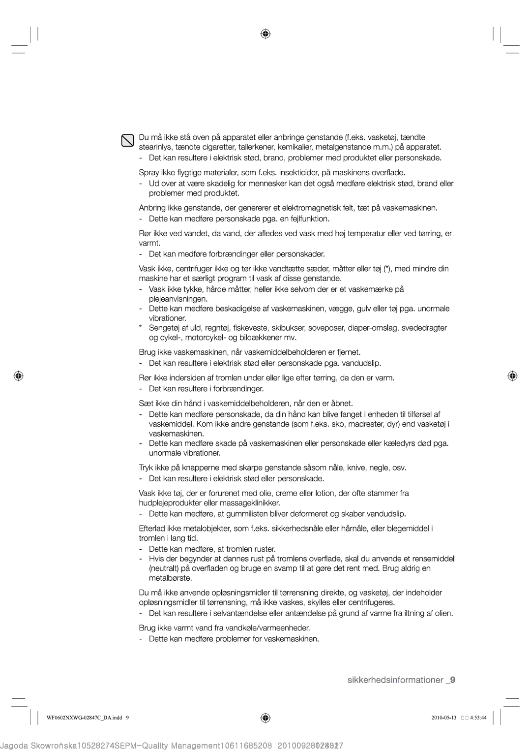 Samsung WF0500NXWG/XEE, WF0602NXWG/XEE manual 