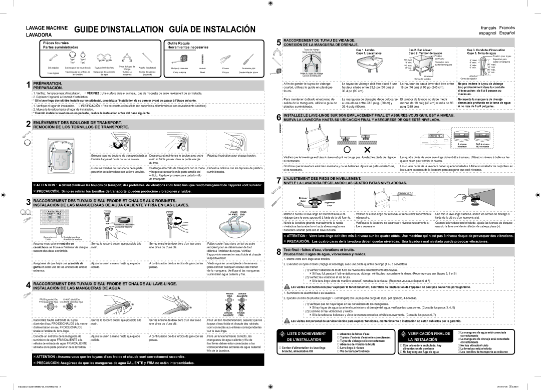 Samsung WF1124XBC/XSV manual Lavadora 