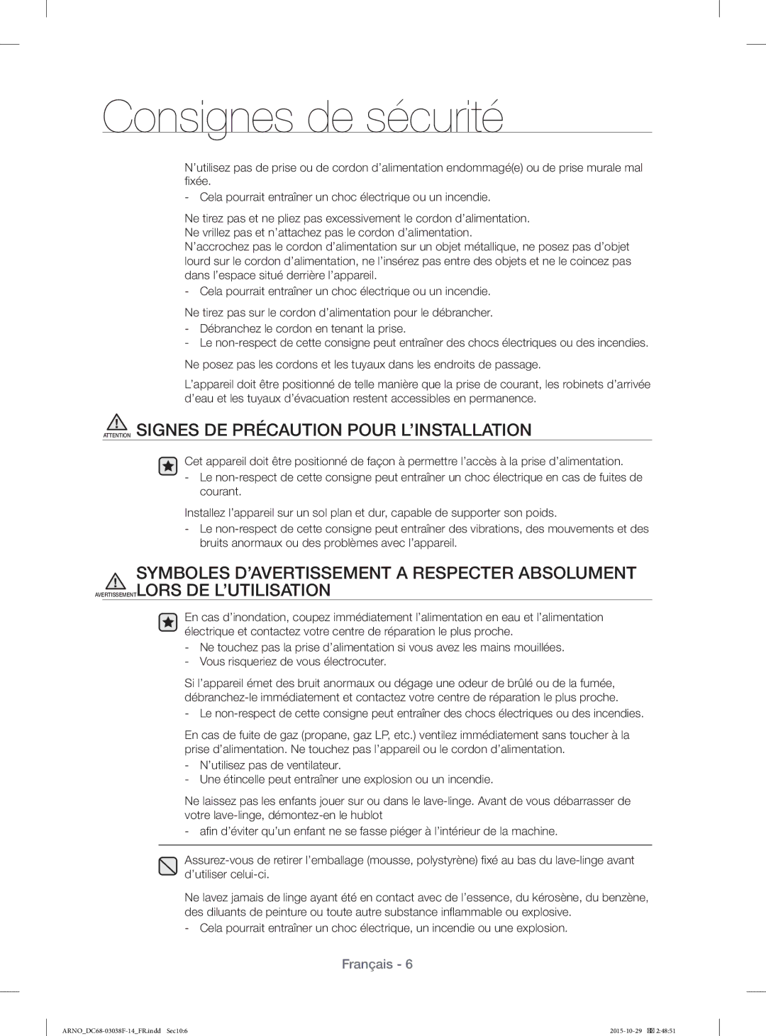 Samsung WF1124ZAC/XEN manual ARNODC68-03038F-14FR.indd Sec106 