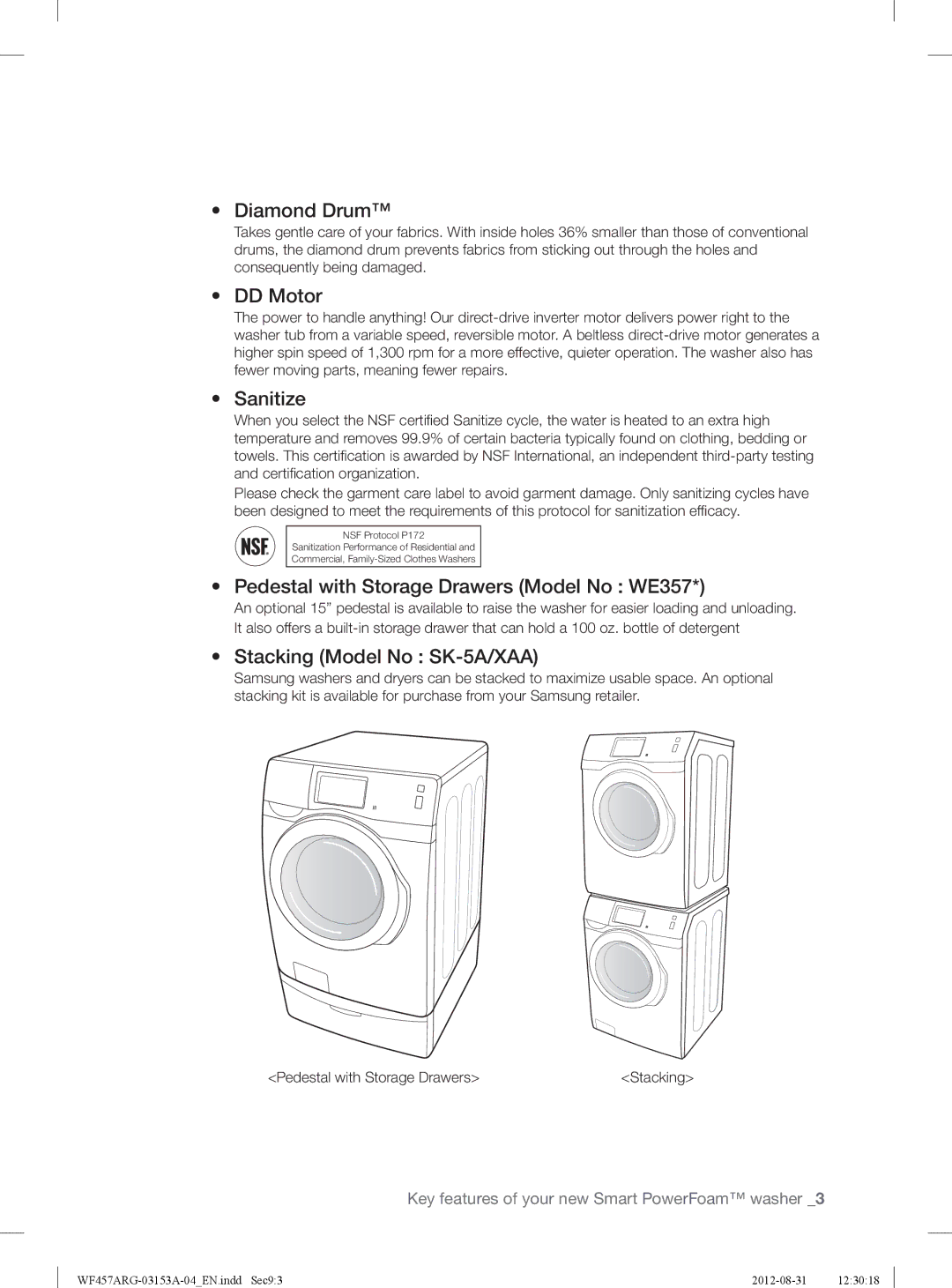 Samsung WF457ARGSGR user manual WF457ARG-03153A-04EN.indd Sec93 2012-08-31 