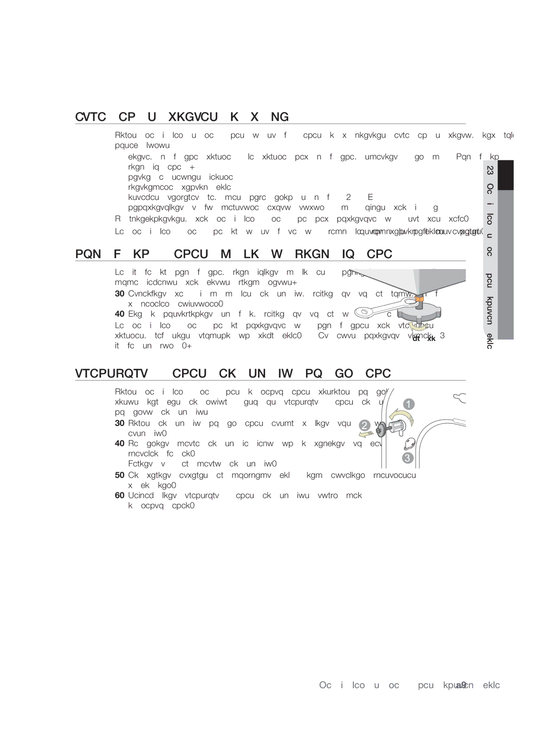 Samsung WF7602S8C/YLP manual Atrašanās Vietas Izvēle, Nolīdzināšanas Kājiņu Pielāgošana, Transportēšanas Aizslēgu Noņemšana 