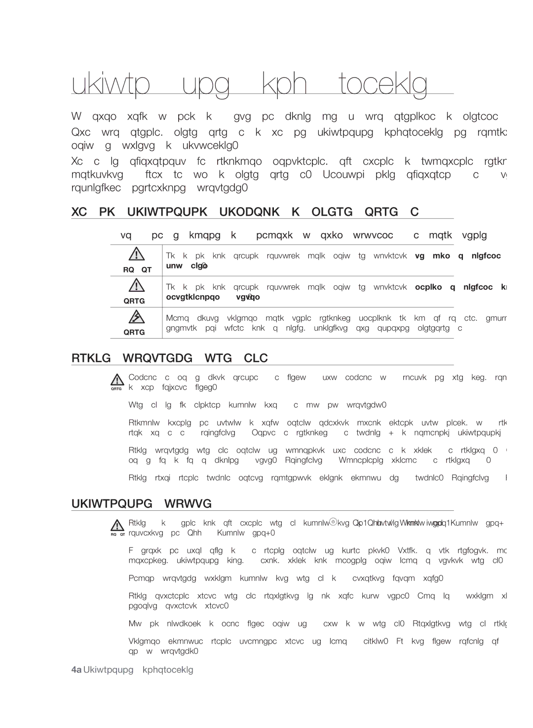 Samsung WF7604SAV/YLE manual Važni Sigurnosni Simboli I Mjere Opreza, Sigurnosne Upute, Slučajem, Materijalnom štetom 