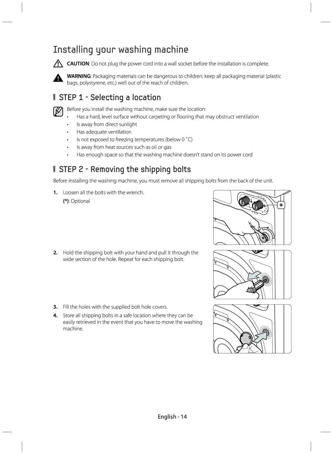 Samsung WF80F5E0W2W/EU manual 