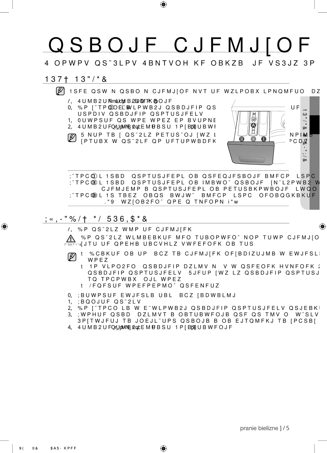 Samsung WF8702NDW/XEH manual Pranie bielizne, Prvé Pranie, Základné Inštrukcie 