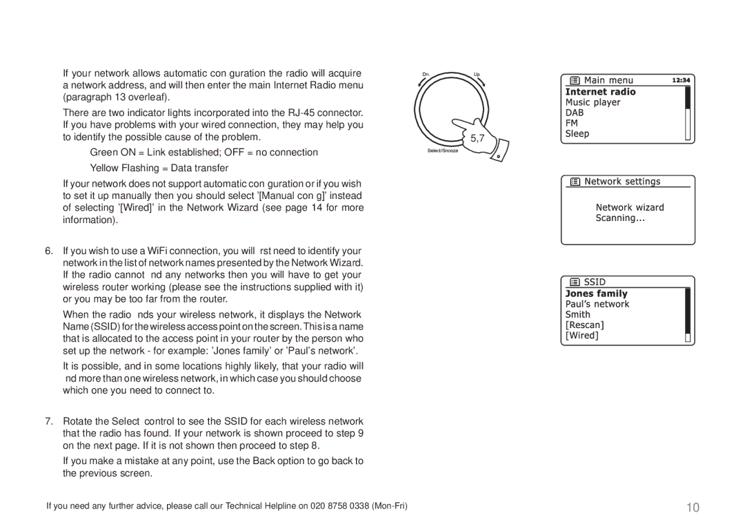 Samsung WM-202 manual Conﬁguration 