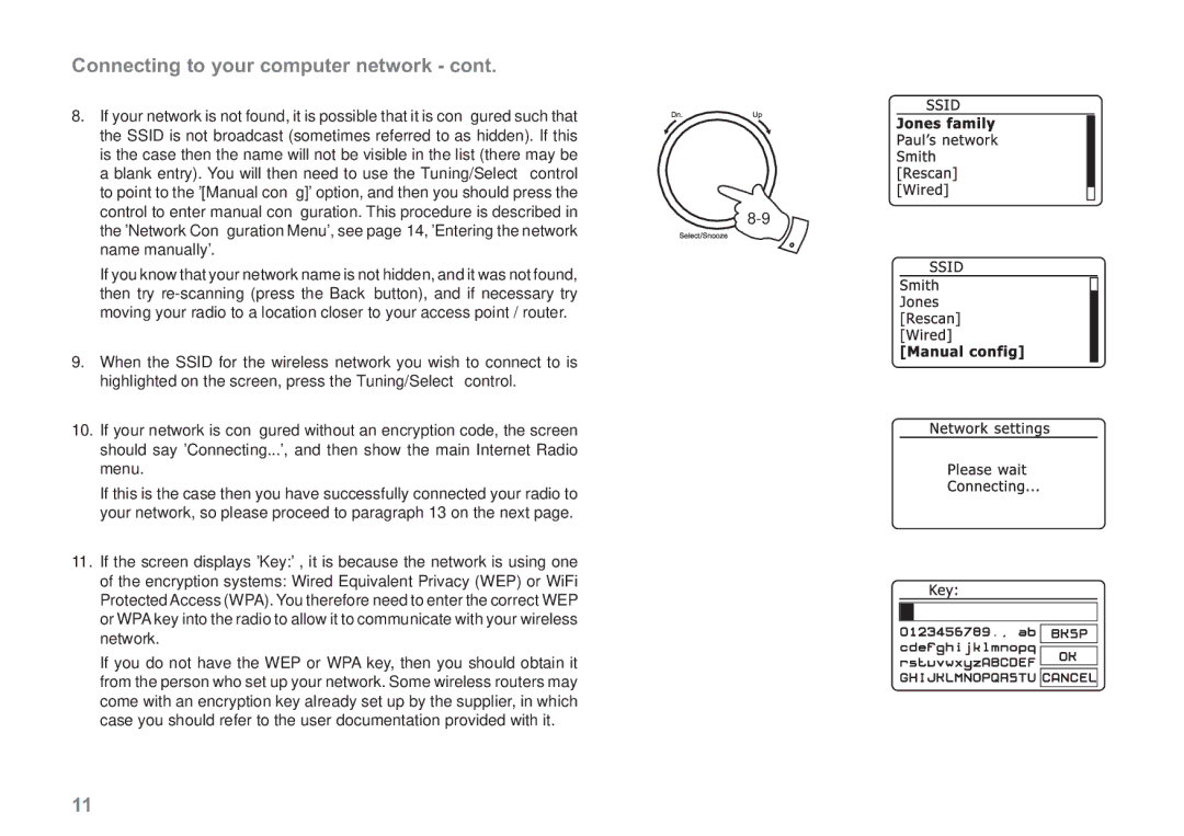 Samsung WM-202 manual Connecting to your computer network 