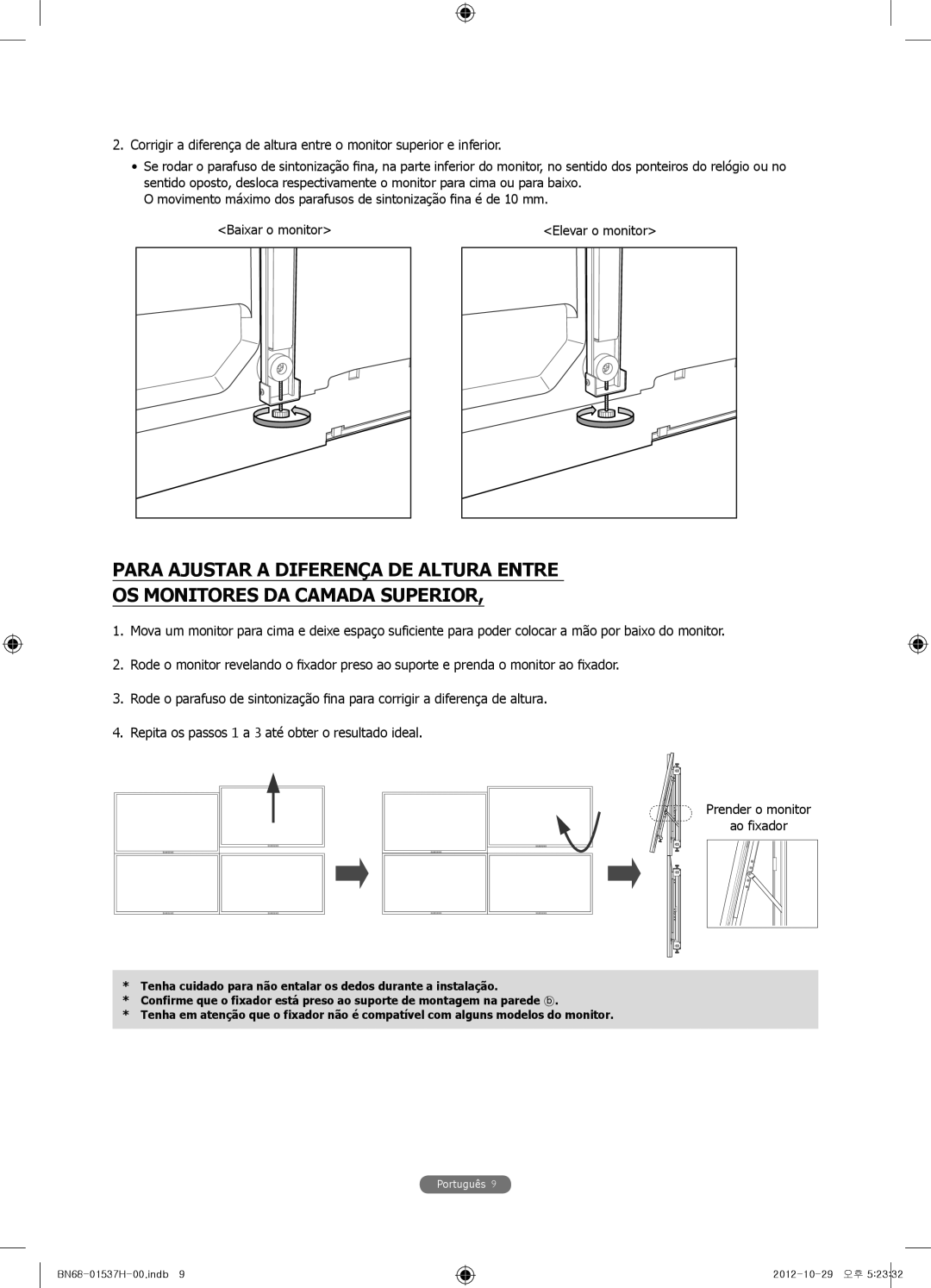 Samsung WMN4675MD setup guide Baixar o monitor 