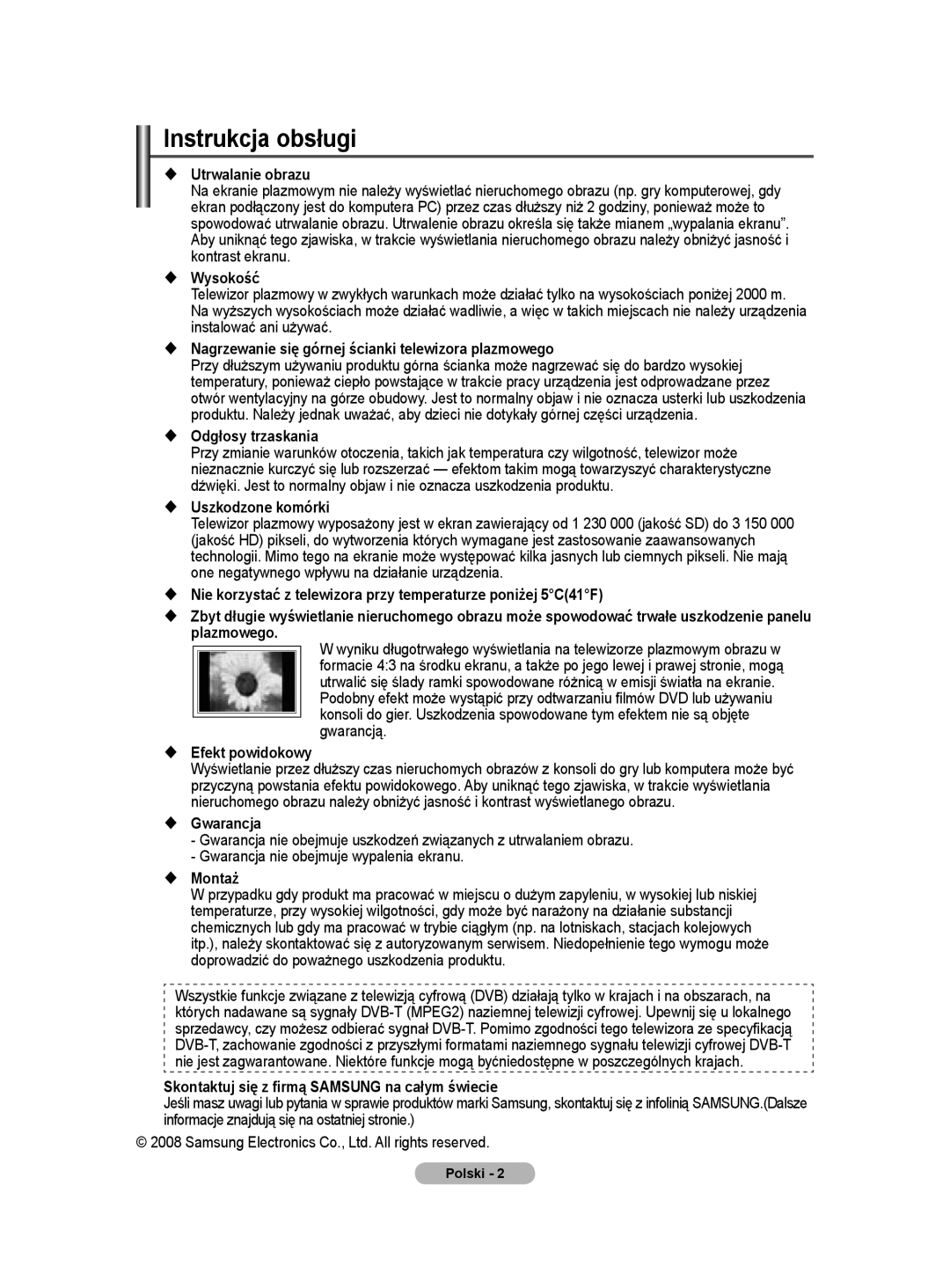 Samsung WMN5090A user manual Instrukcja obsługi 