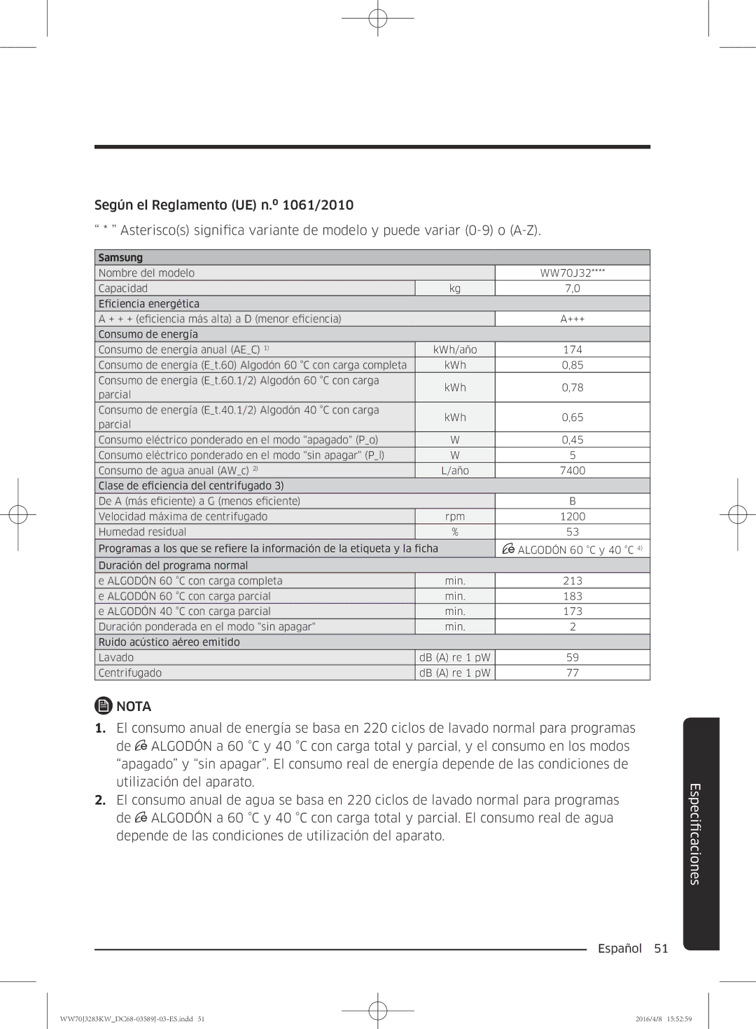 Samsung WW60J3287LW/GG, WW70J3283KW/GG manual +++ 