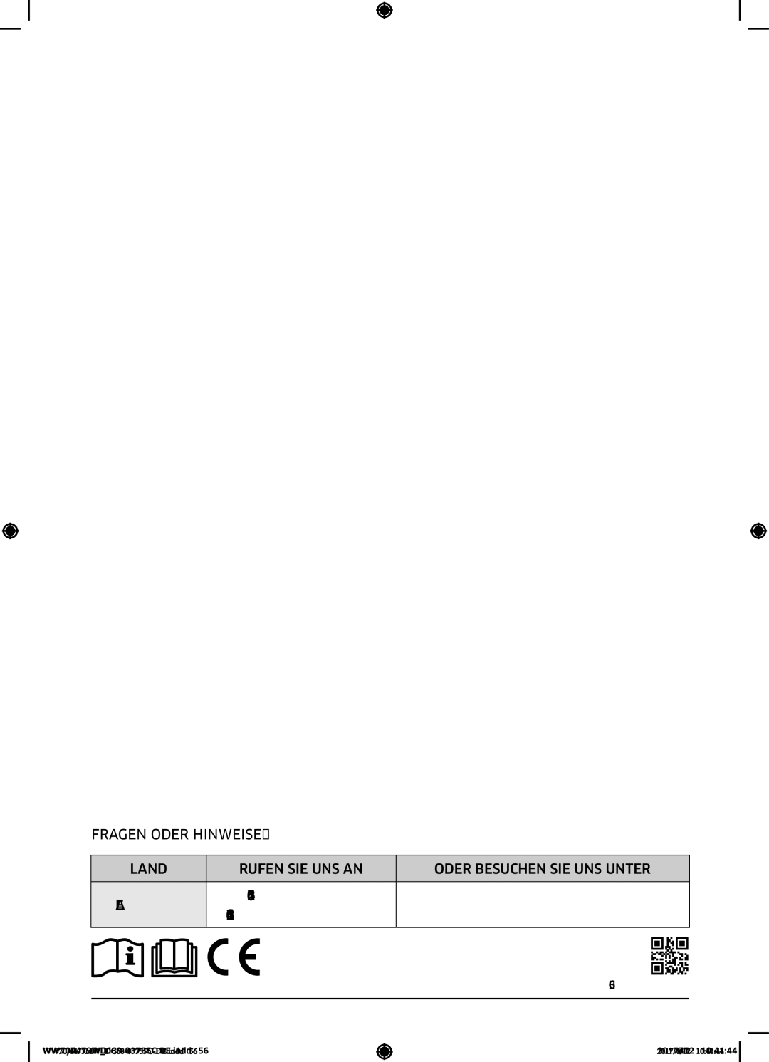 Samsung WW70J44A3MW/EG manual HHP 06196 