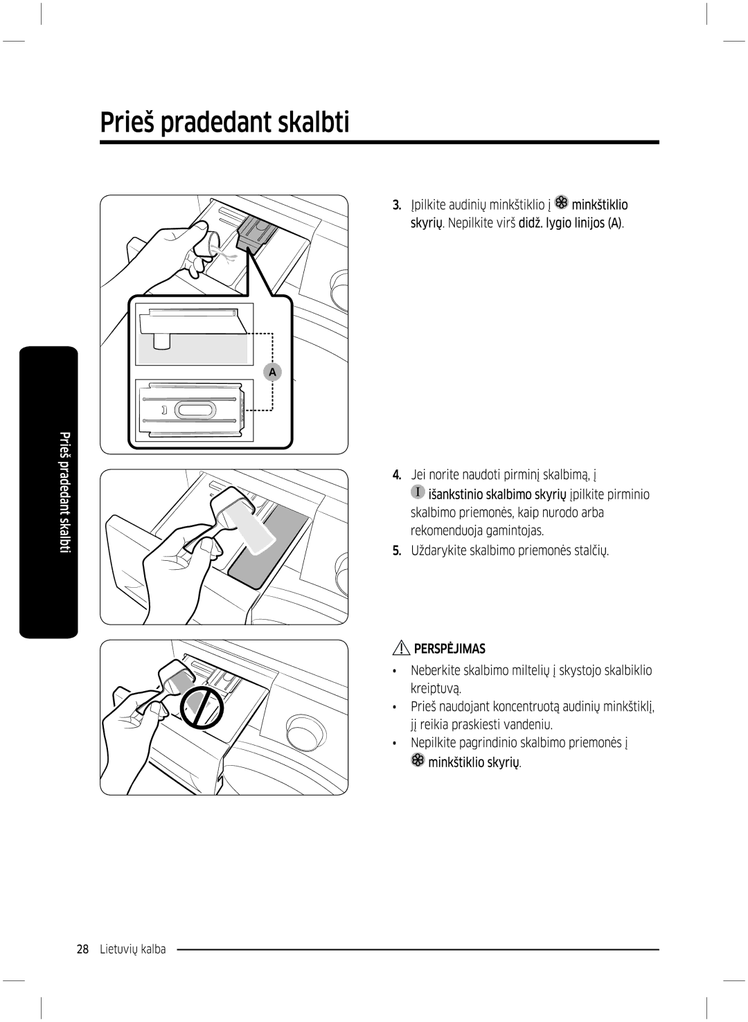 Samsung WW70K5210UX/LE, WW70K5210UW/LE manual 