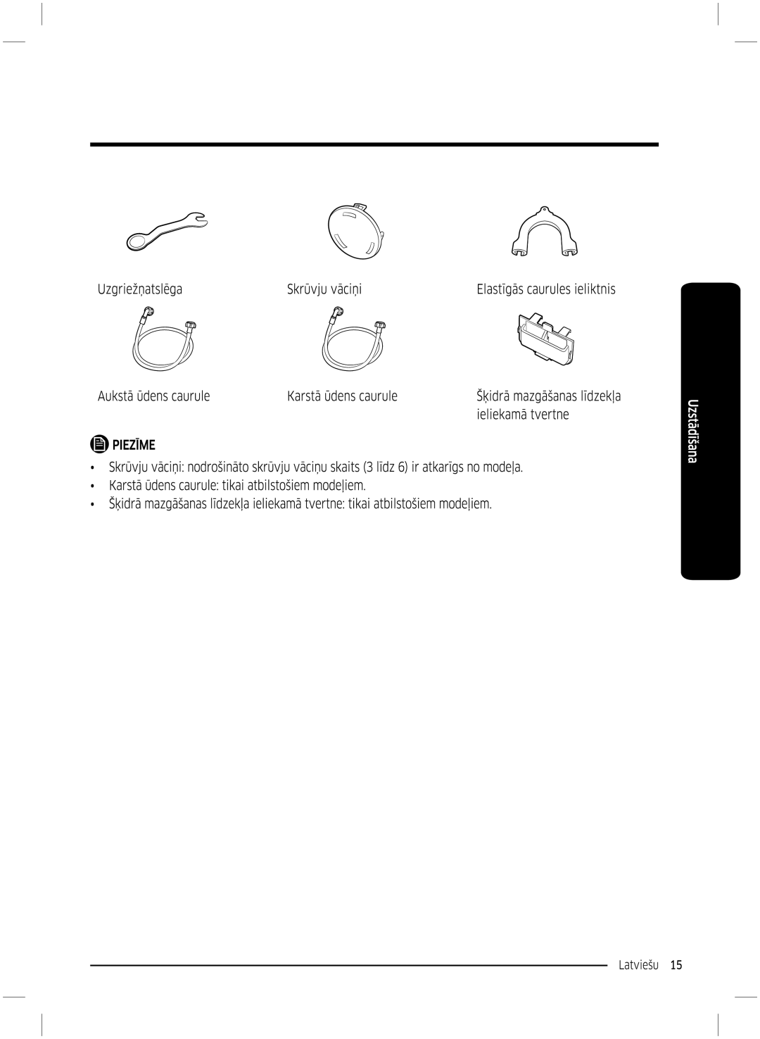 Samsung WW70K5210UW/LE, WW70K5210UX/LE manual 