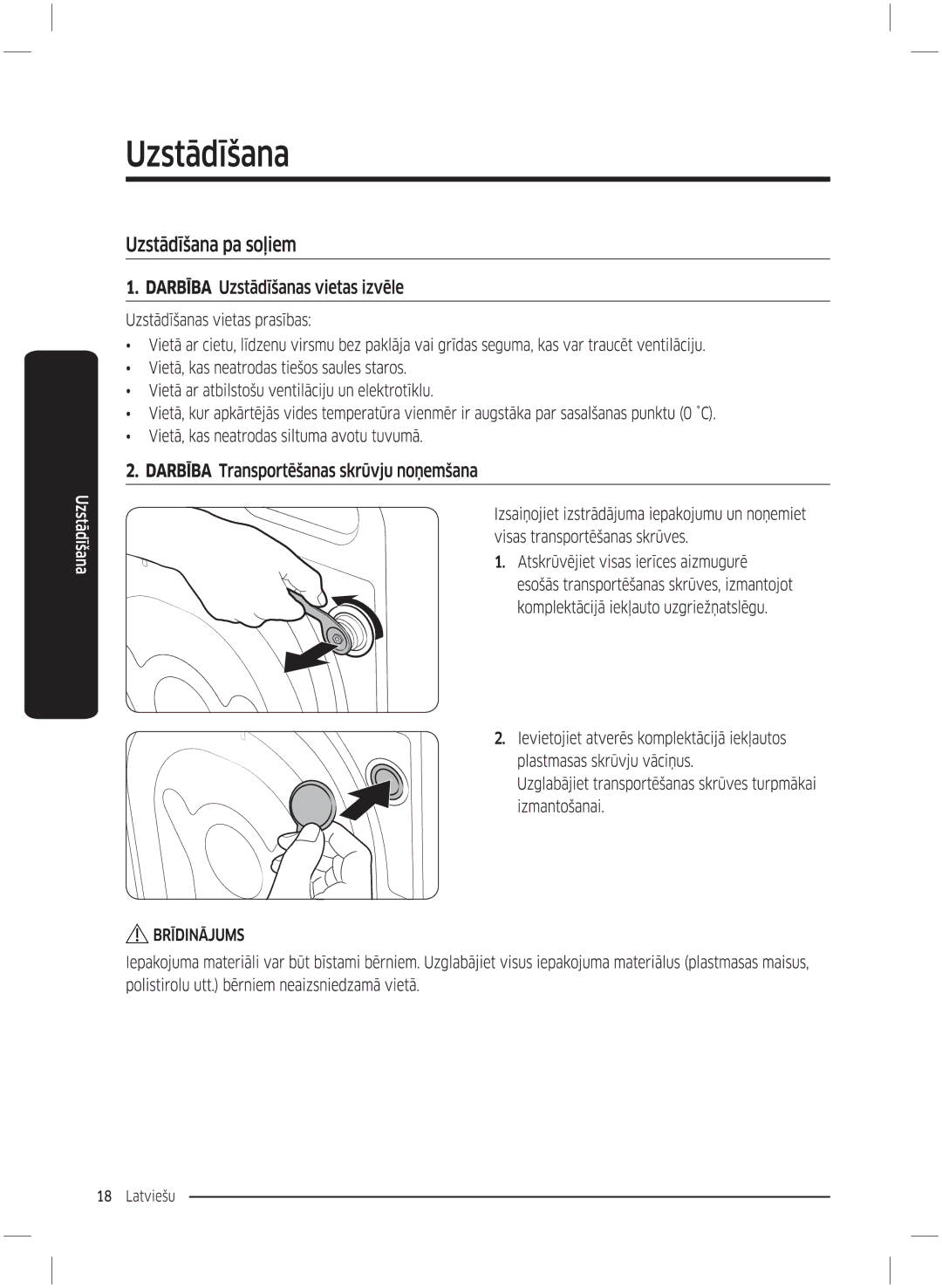 Samsung WW70K5210UX/LE, WW70K5210UW/LE manual 