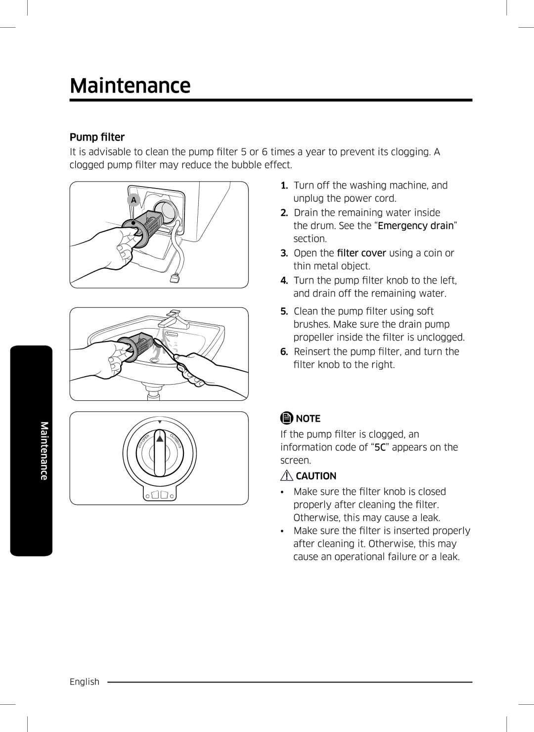 Samsung WW70K5210UX/LE, WW70K5210UW/LE manual 