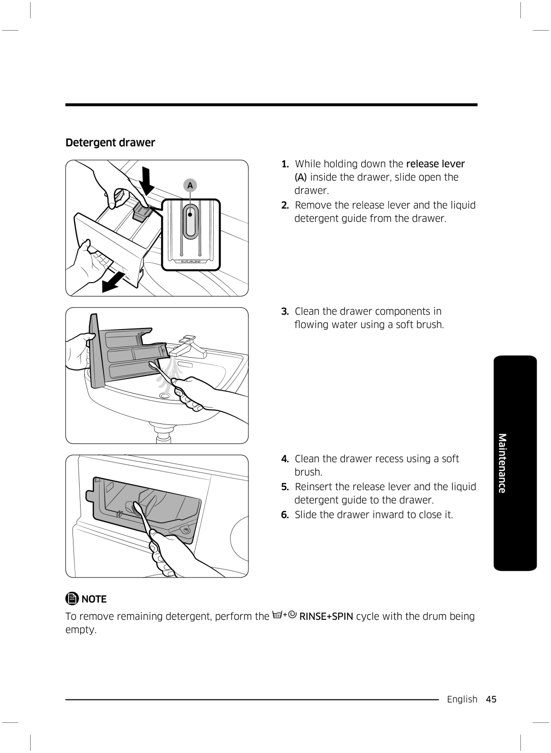 Samsung WW70K5210UW/LE, WW70K5210UX/LE manual 