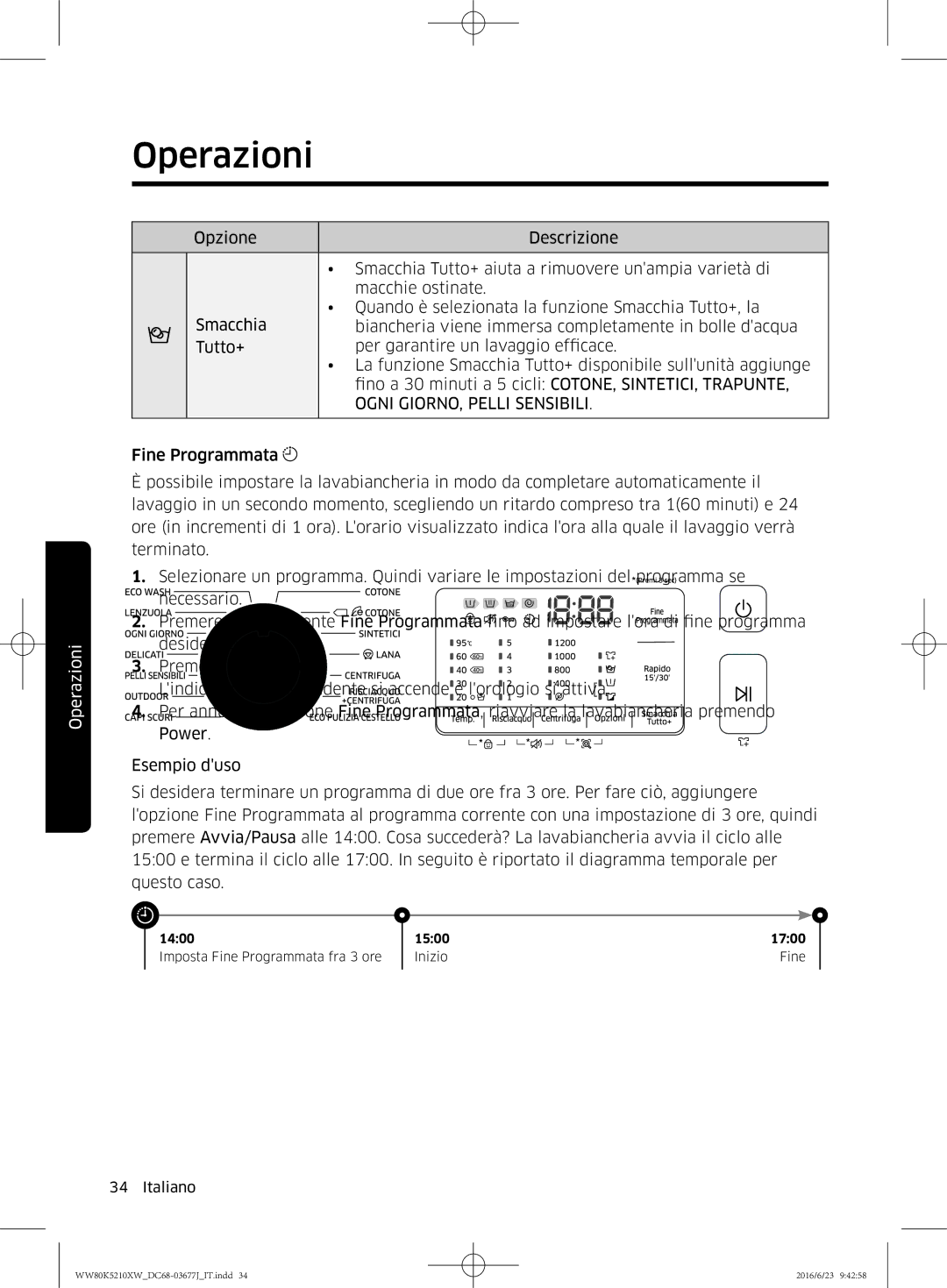 Samsung WW70K5210XW/ET, WW80K5210VW/ET manual Ogni GIORNO, Pelli Sensibili 