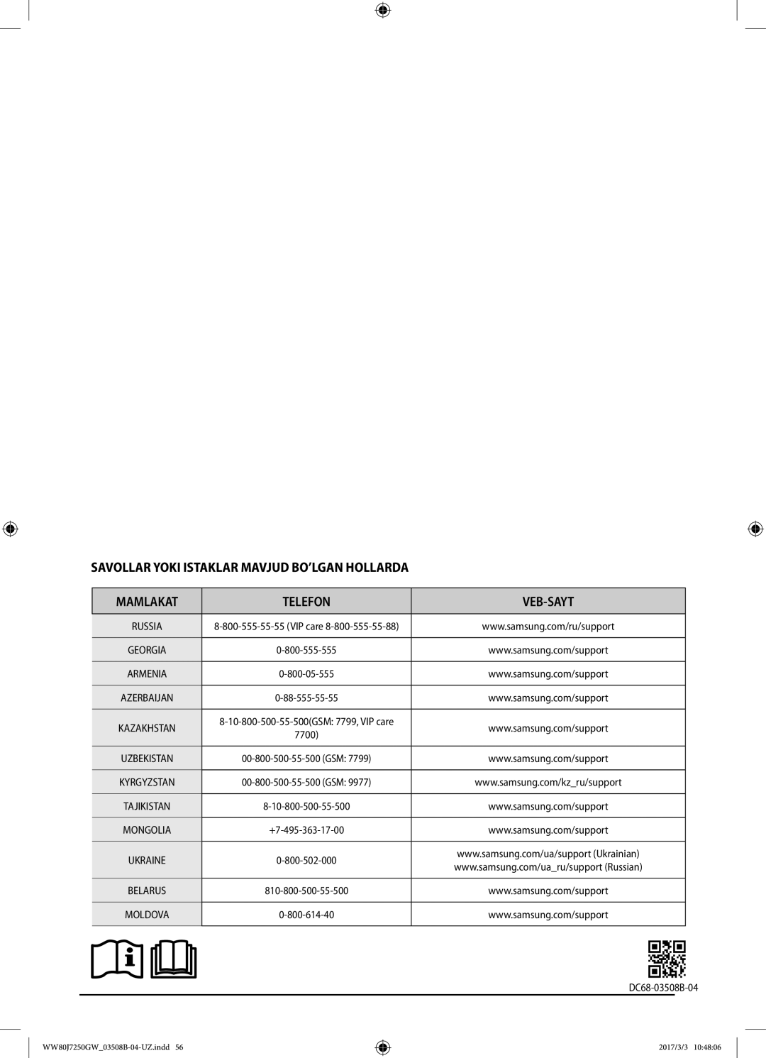 Samsung WW80J7250GW/LP, WW80J7250GX/LP manual 7700 