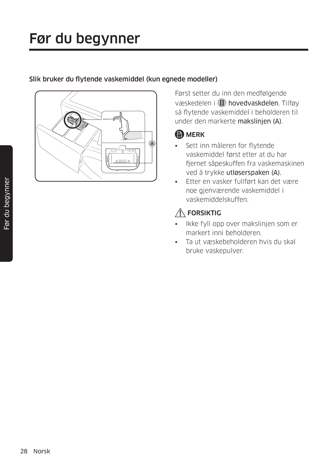 Samsung WW80K6604SW/EE, WW90K6604SW/EE, WW90K6604QW/EE, WW80K6604QW/EE manual Merk 