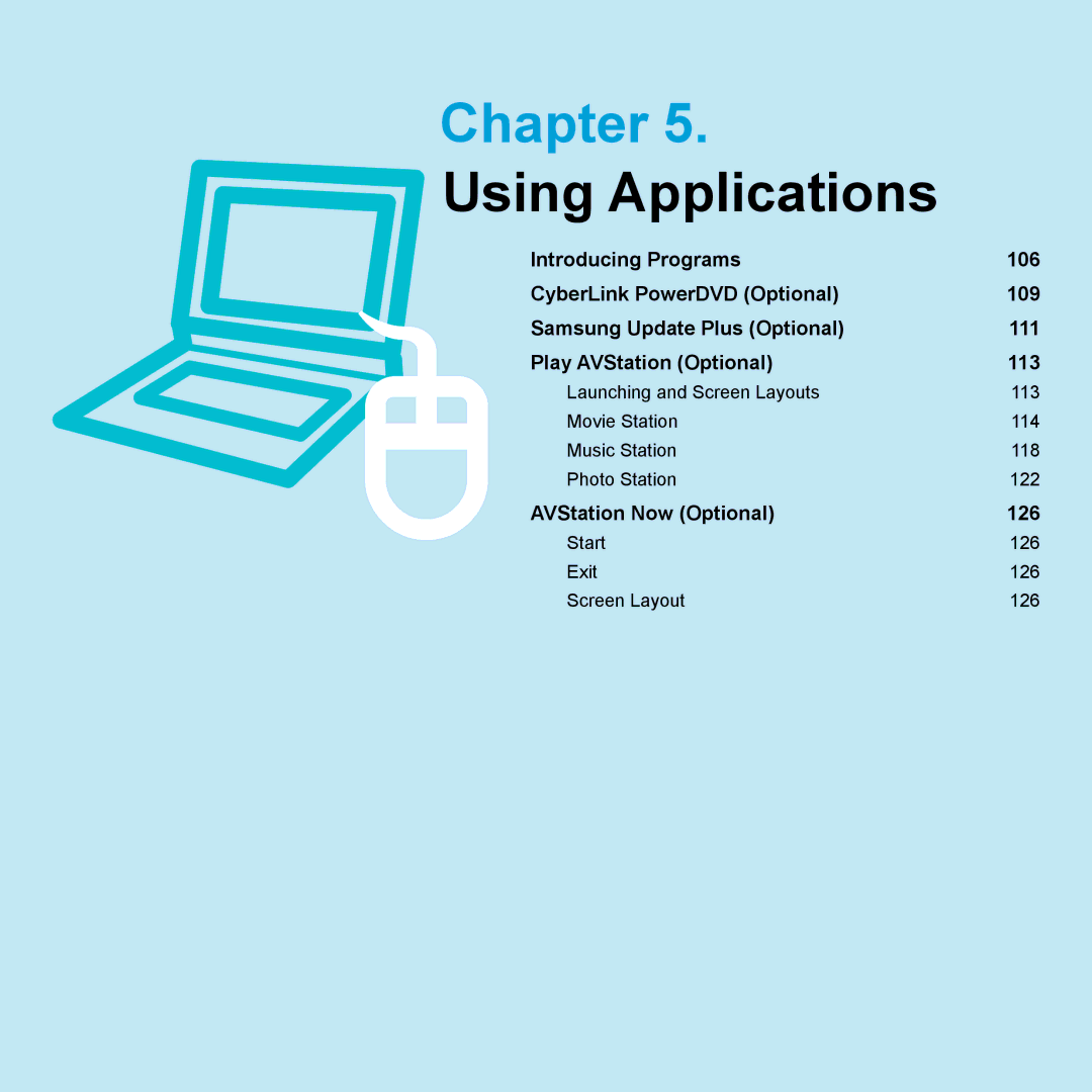 Samsung X65 manual Using Applications 