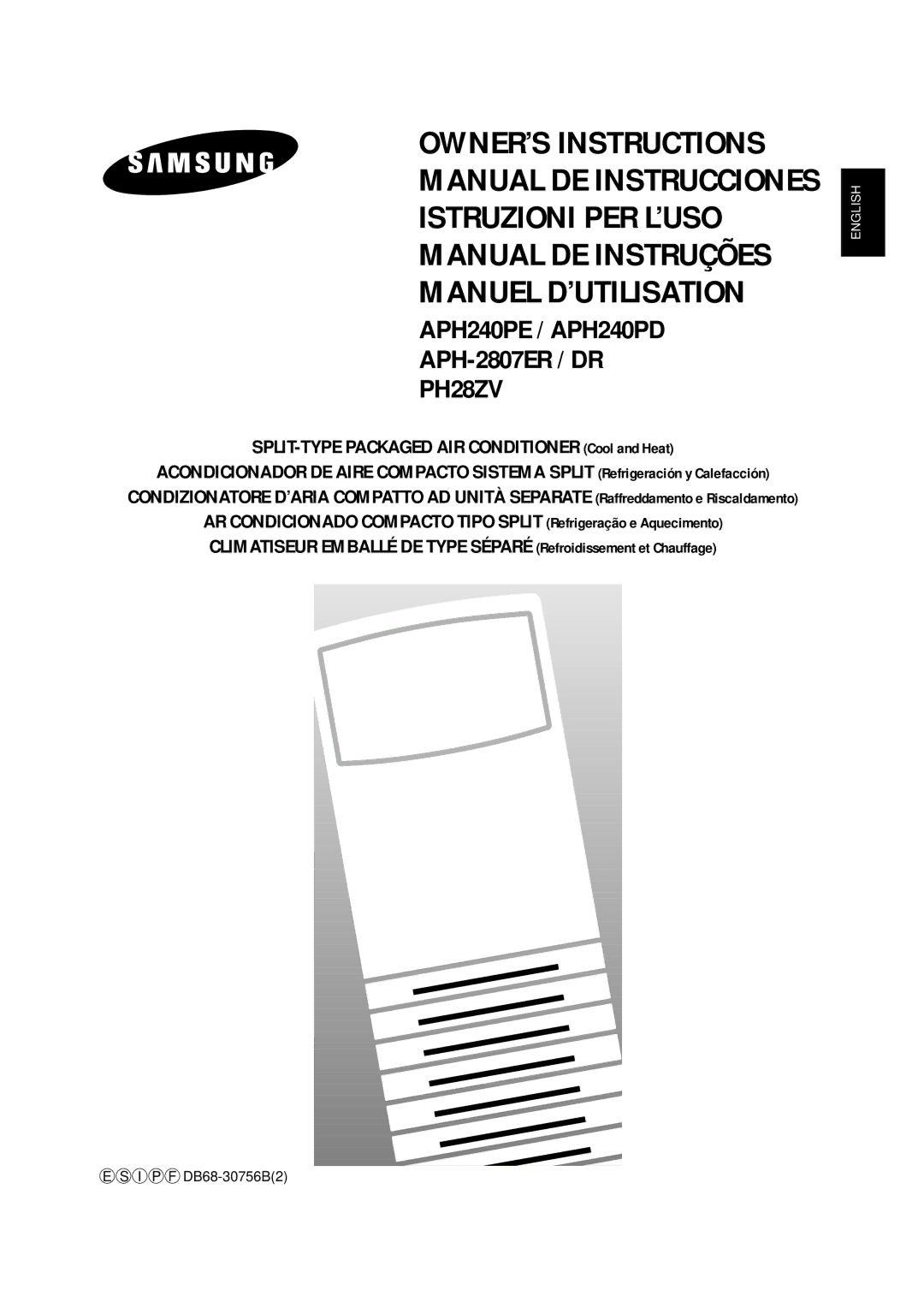 Samsung XAPH2807ER-XEP, XAPH2807ER-SEF manual APH240PE / APH240PD 