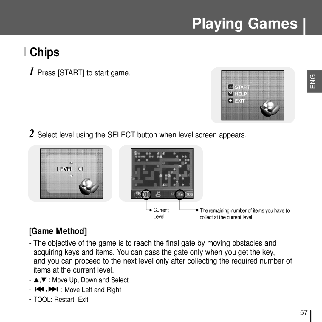 Samsung YH-J70J manual Chips 