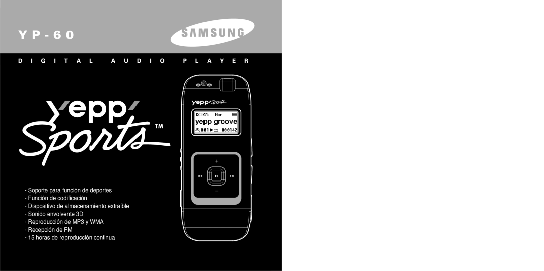 Samsung YP-60V manual 