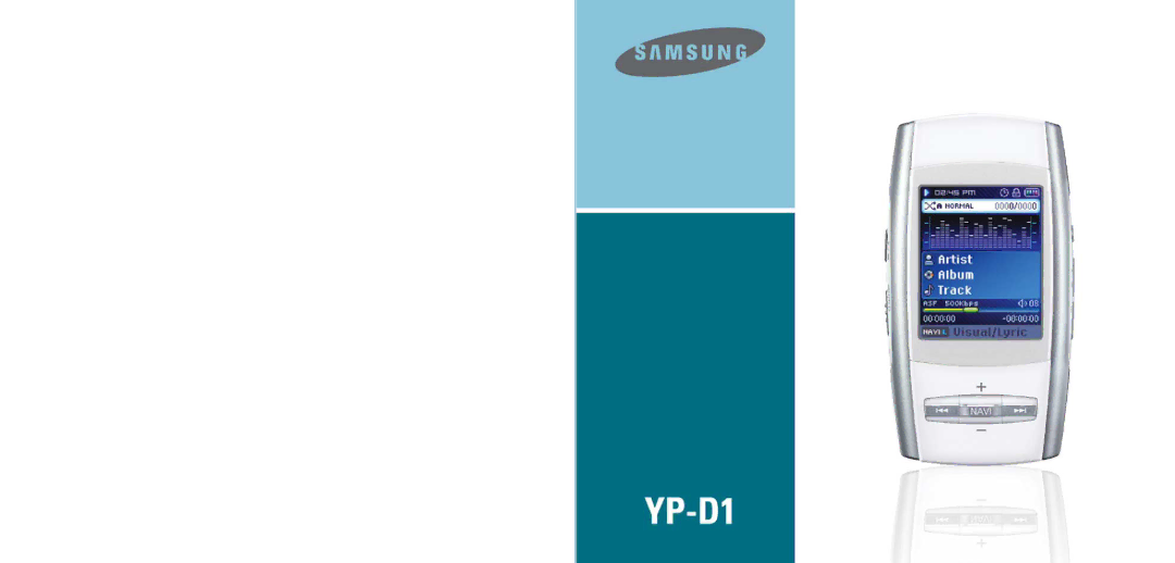 Samsung YP-D1Z/ELS, YP-D1Q/ELS, YP-D1ZW/ELS, YP-D1QB/ELS, YP-D1QW/ELS, YP-D1ZB/ELS manual 