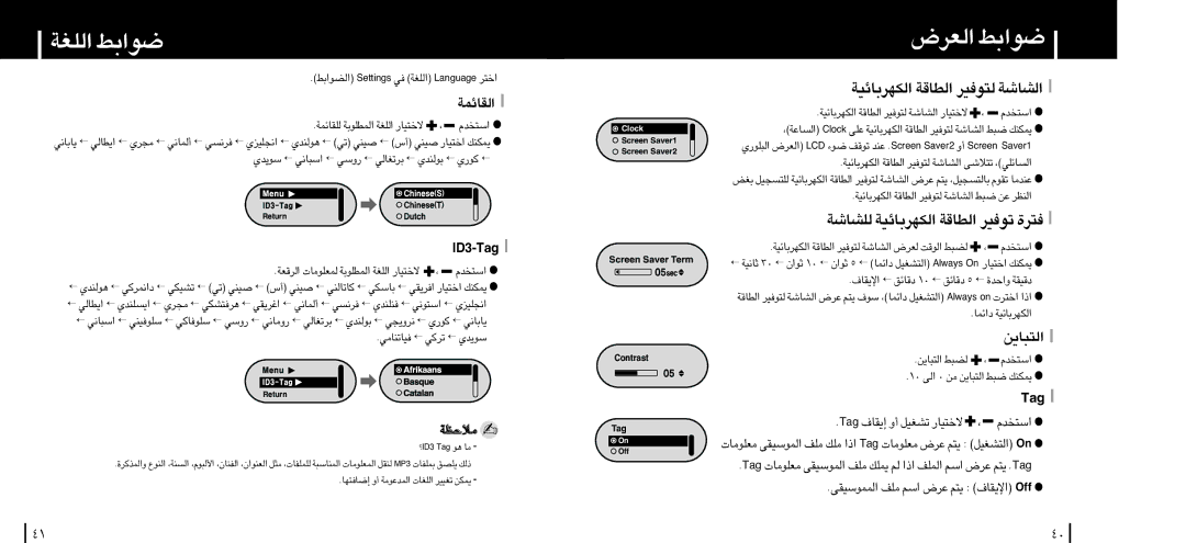 Samsung YP-F1ZW/HAO, YP-F1ZW/ELS, YP-F1XB/ELS, YP-F1VB/HAO manual «∞KGW u«j, ≠OU¢MU±w → ¢dØw → ßu¥bÍ, «zLU «∞JNdUzOW, «ß∑ªbÂ 