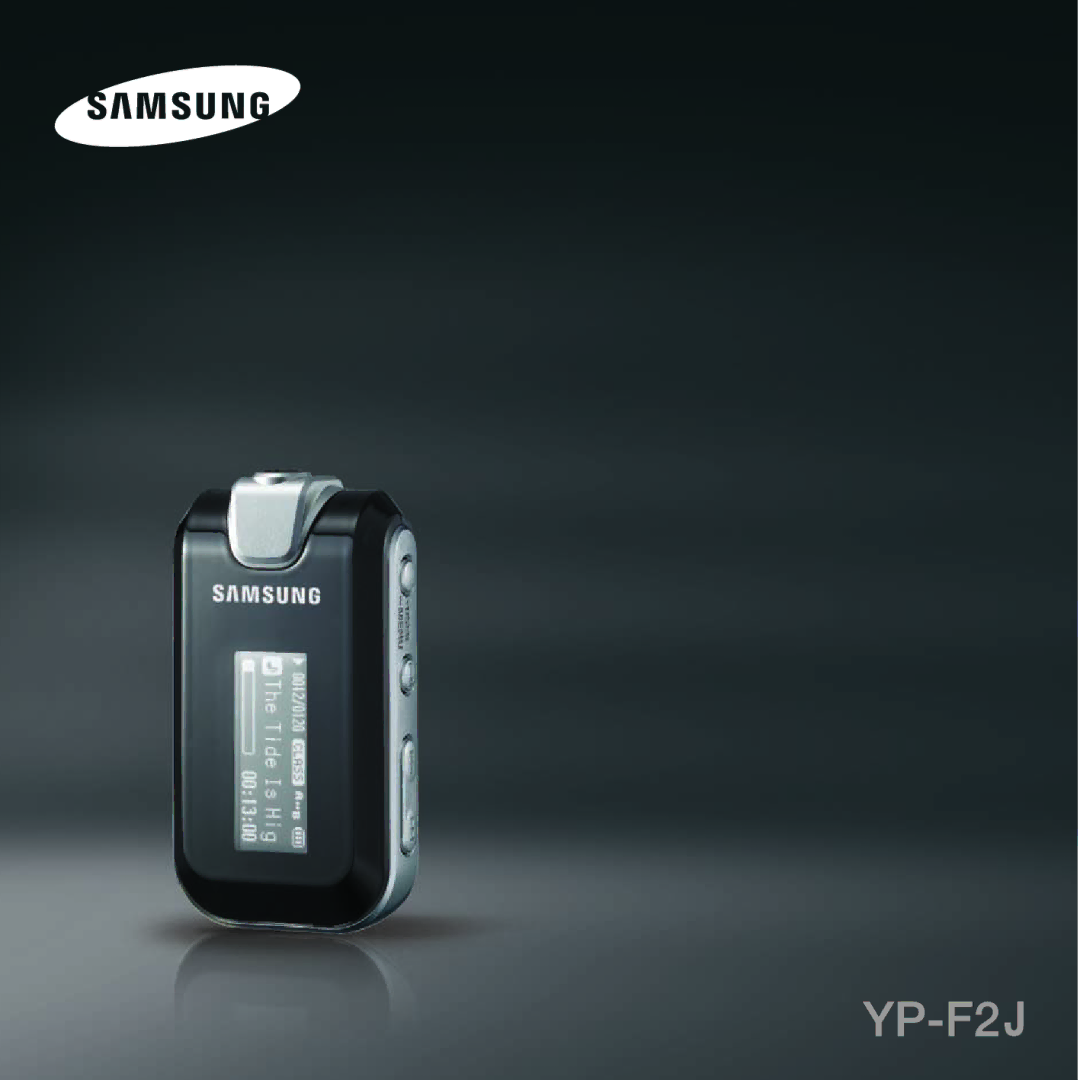 Samsung YP-F2J manual 