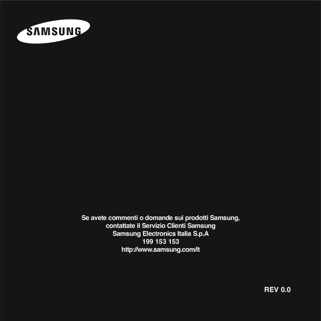 Samsung YP-F2XB/ELS, YP-F2RQB/XET, YP-F2RZW/XET, YP-F2RXB/ELS, YP-F2XW/ELS manual Rev 