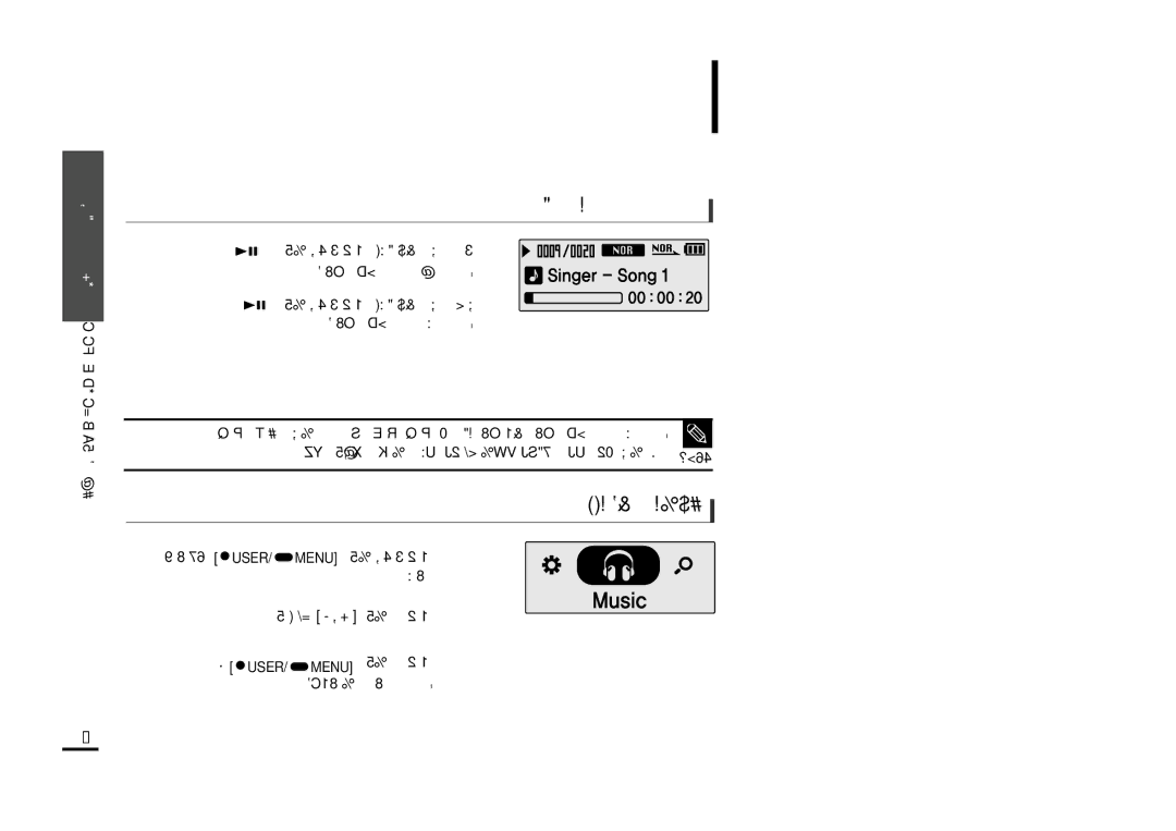 Samsung YP-F2ZB/AAW, YP-F2ZW/HAO manual «∞∂DU¸¥W/«ôß∑ªb«Â «ßUßw ≠Bq 1 «ôß∑Fb«œ, Menu ¸ Ë«±ºp «Gj, CisuM, ¸ ´Kv «Gj, ±öEW 