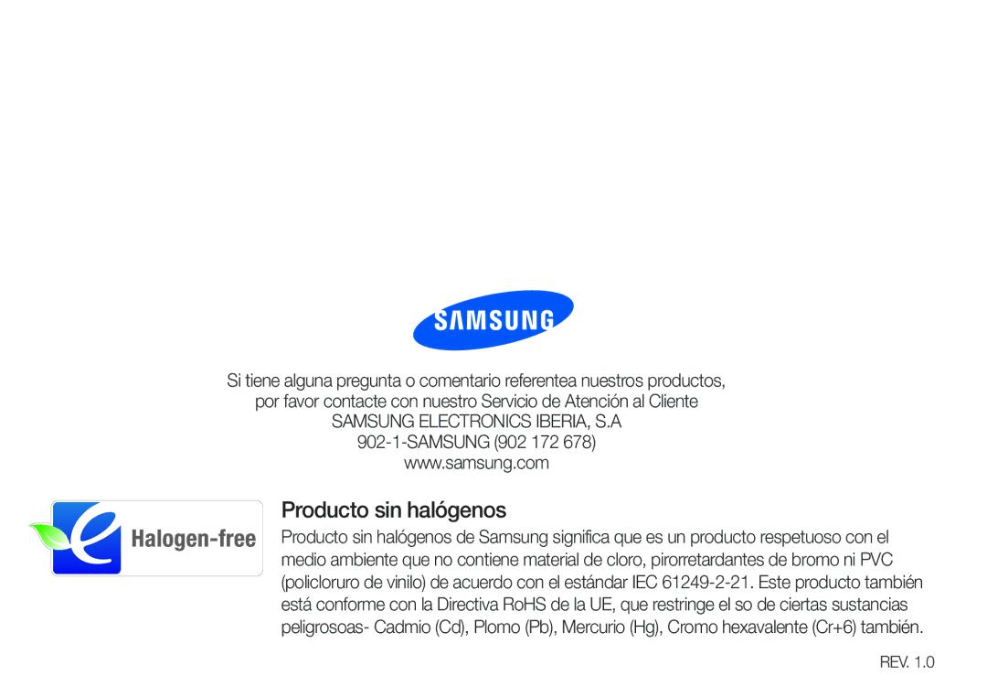 Samsung YP-F3AL/FOP, YP-F3QP/FOP, YP-F3QL/FOP, YP-F3QB/FOP, YP-F3AB/FOP, YP-F3AP/FOP manual Samsung 902 172, Rev 