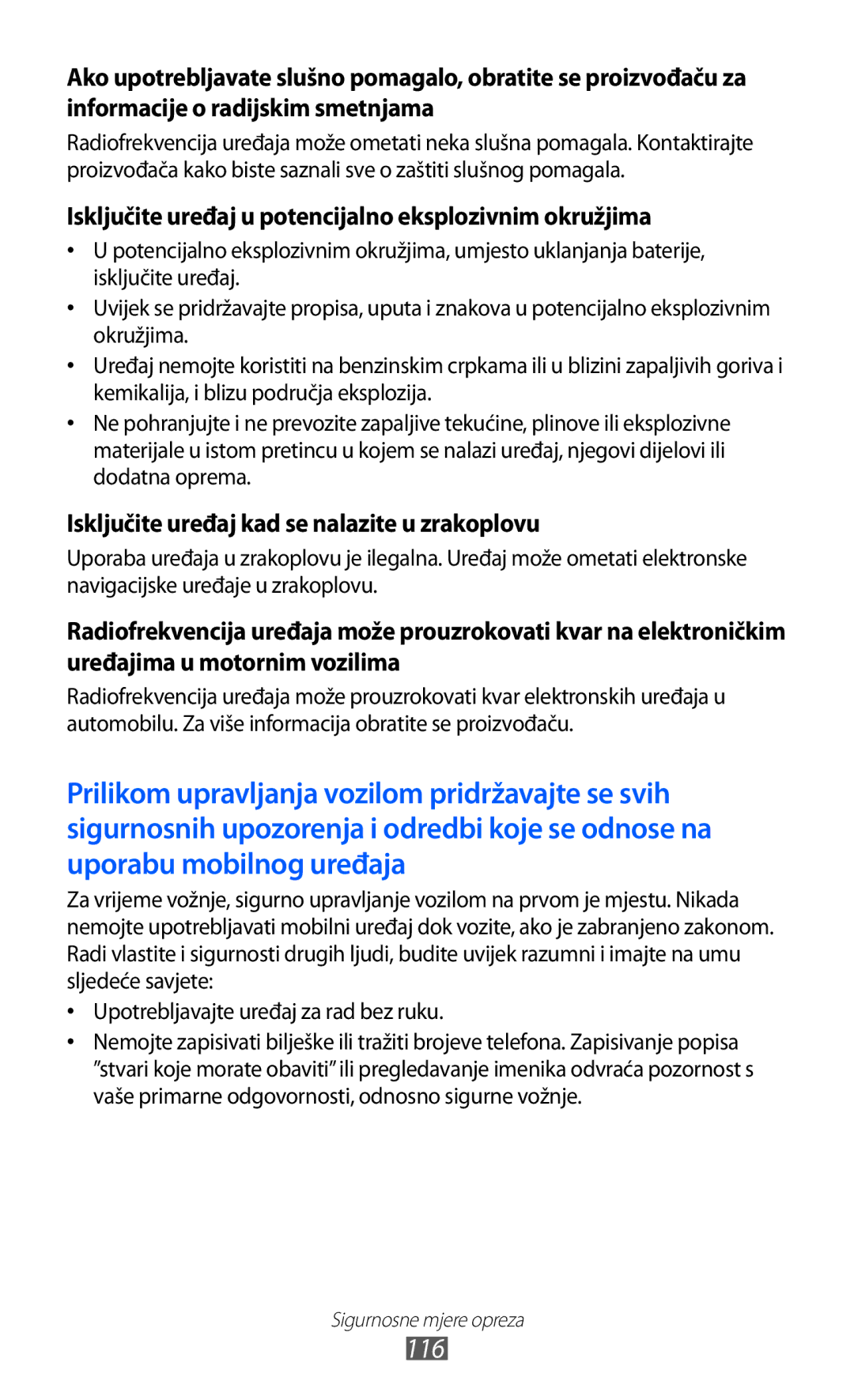 Samsung YP-GI1CW/TRA manual 116 