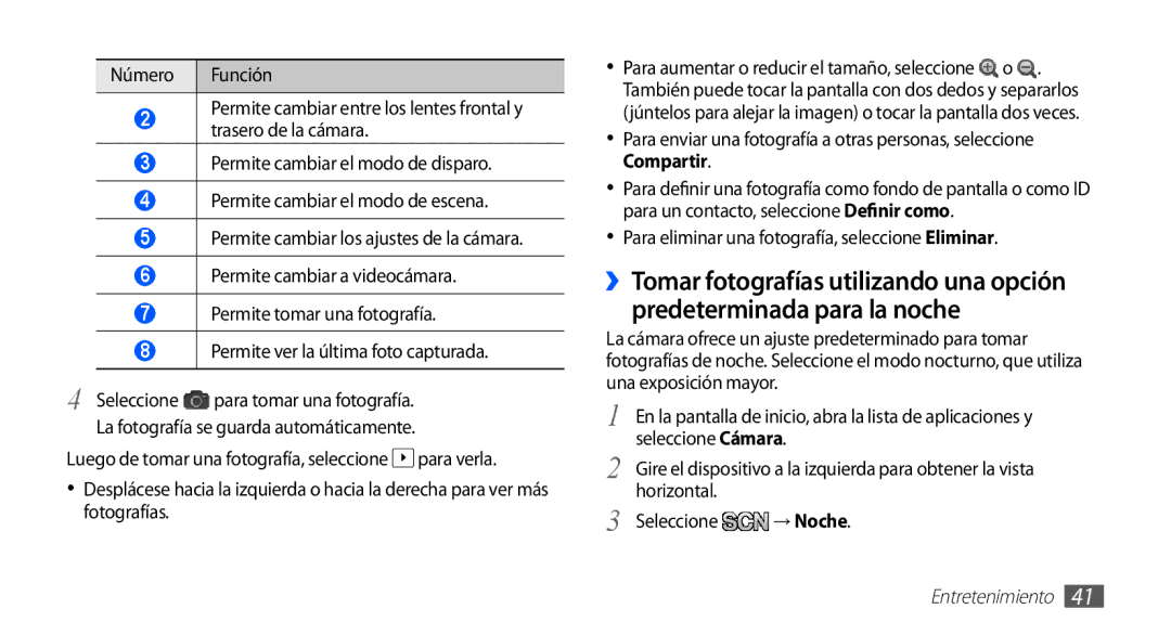 Samsung YP-GS1CB/FOP, YP-GS1CW/FOP, YP-GS1CB/TPH manual Para eliminar una fotografía, seleccione Eliminar 