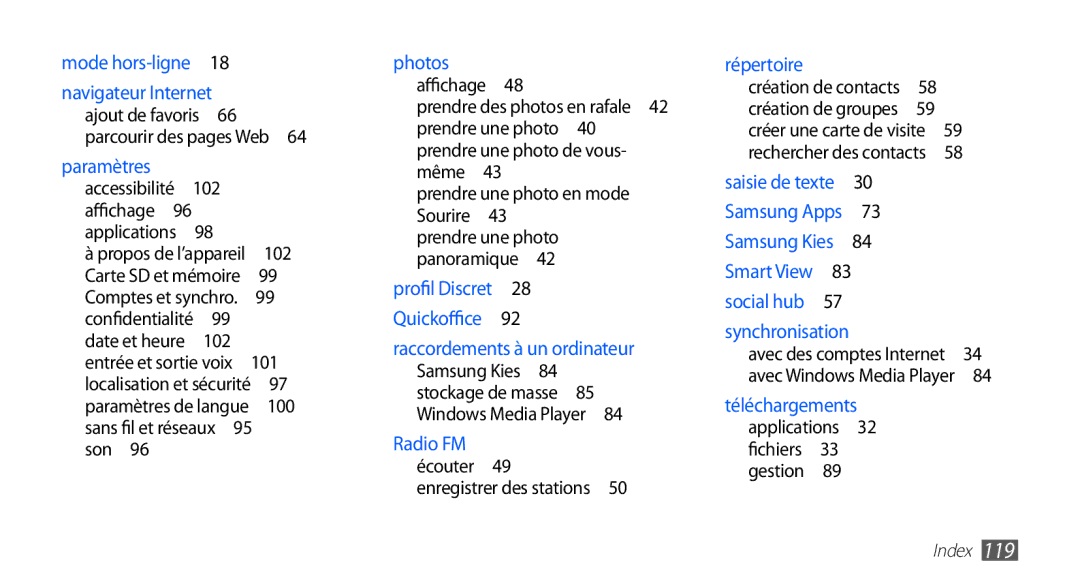 Samsung YP-GS1CB/XEF, YP-GS1CW/XEF Prendre une photo de vous, Prendre une photo en mode, Prendre une photo Panoramique  