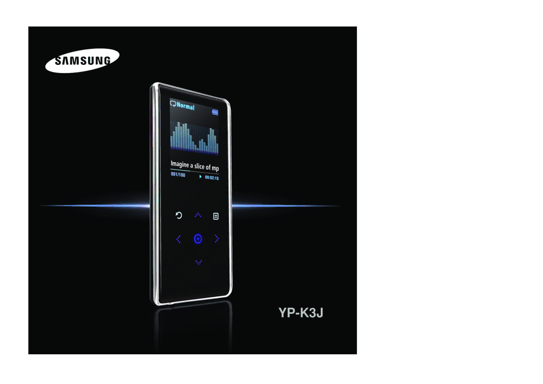 Samsung YP-K3JAB/XET, YP-K3JQB/XET, YP-K3JZB/XET, YP-K3JZB/XEO, YP-K3JAB/XEO, YP-K3JQB/XEO manual 