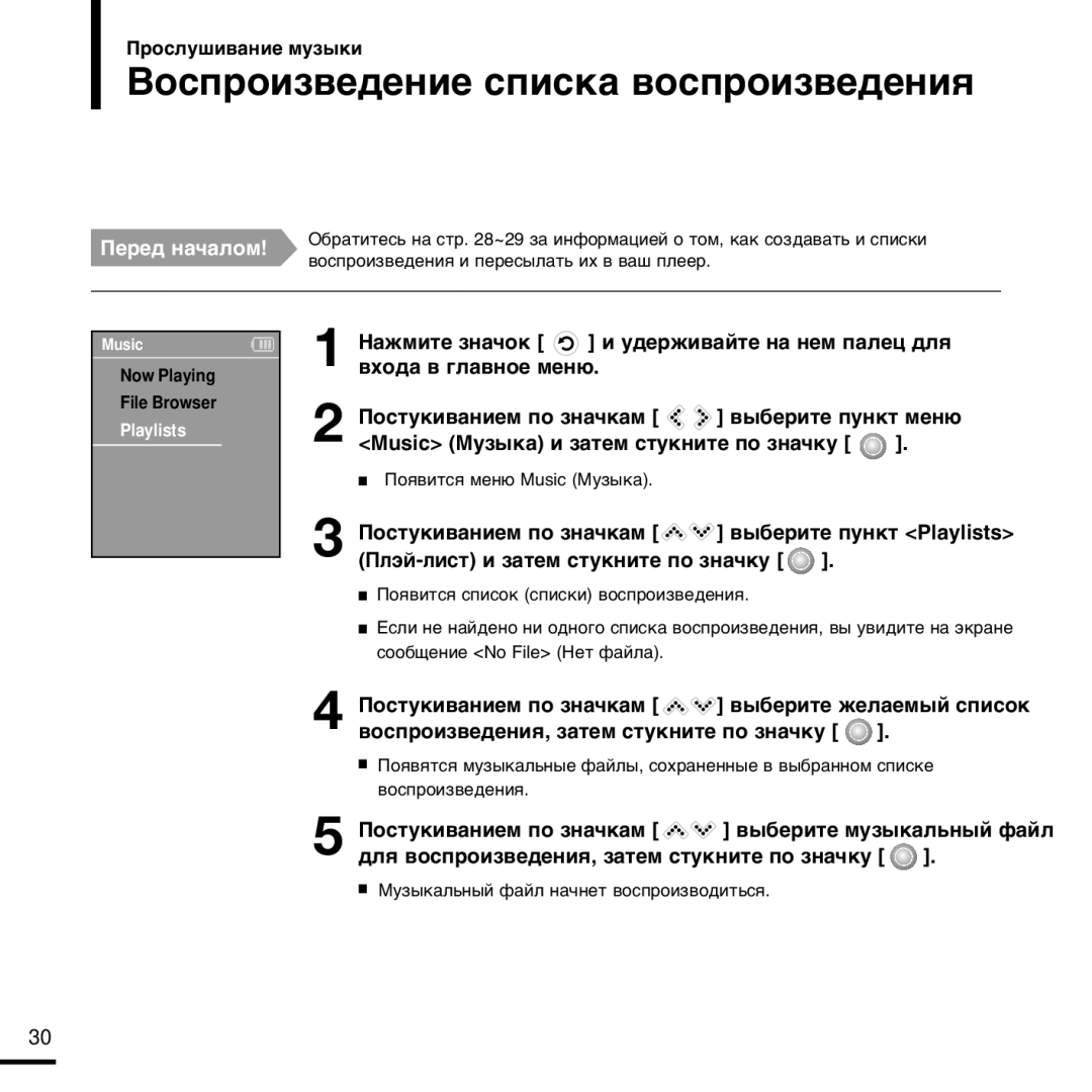 Samsung YP-K3ZB/NWT, YP-K3AB/NWT, YP-K3QR/NWT, YP-K3QB/NWT, YP-K3QG/NWT manual ¬Óòôóëá‚Â‰Âìëâ Òôëòí‡ ‚Óòôóëá‚Â‰Âìëˇ 