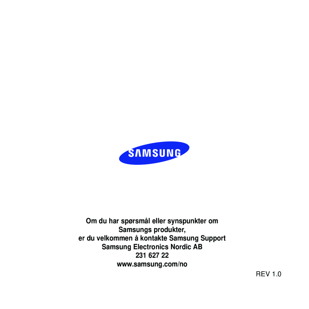 Samsung YP-K5JAB/XEE, YP-K5JZB/XEE, YP-K5JQB/XEE manual Rev 