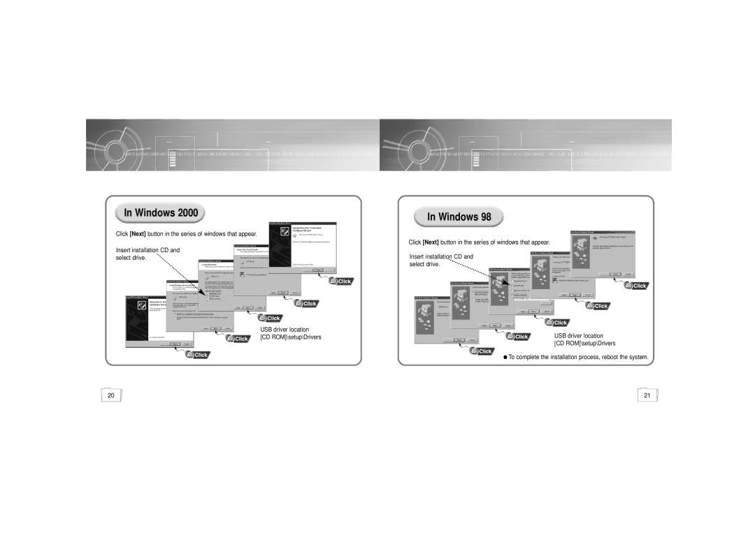 Samsung YP-N30S/ELS1, YP-N30H manual Windows 