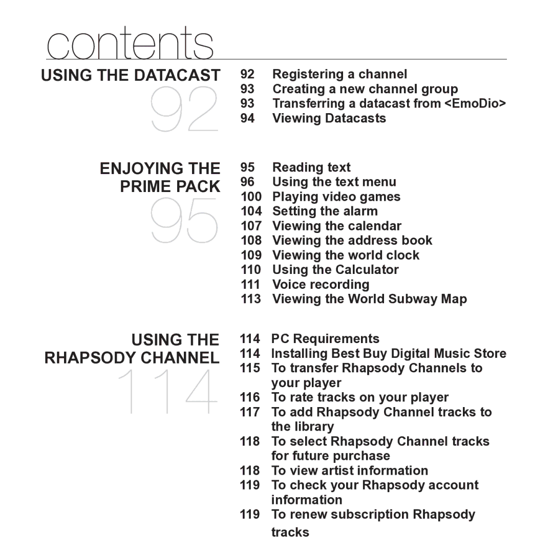 Samsung YP-P2JARY user manual 114 