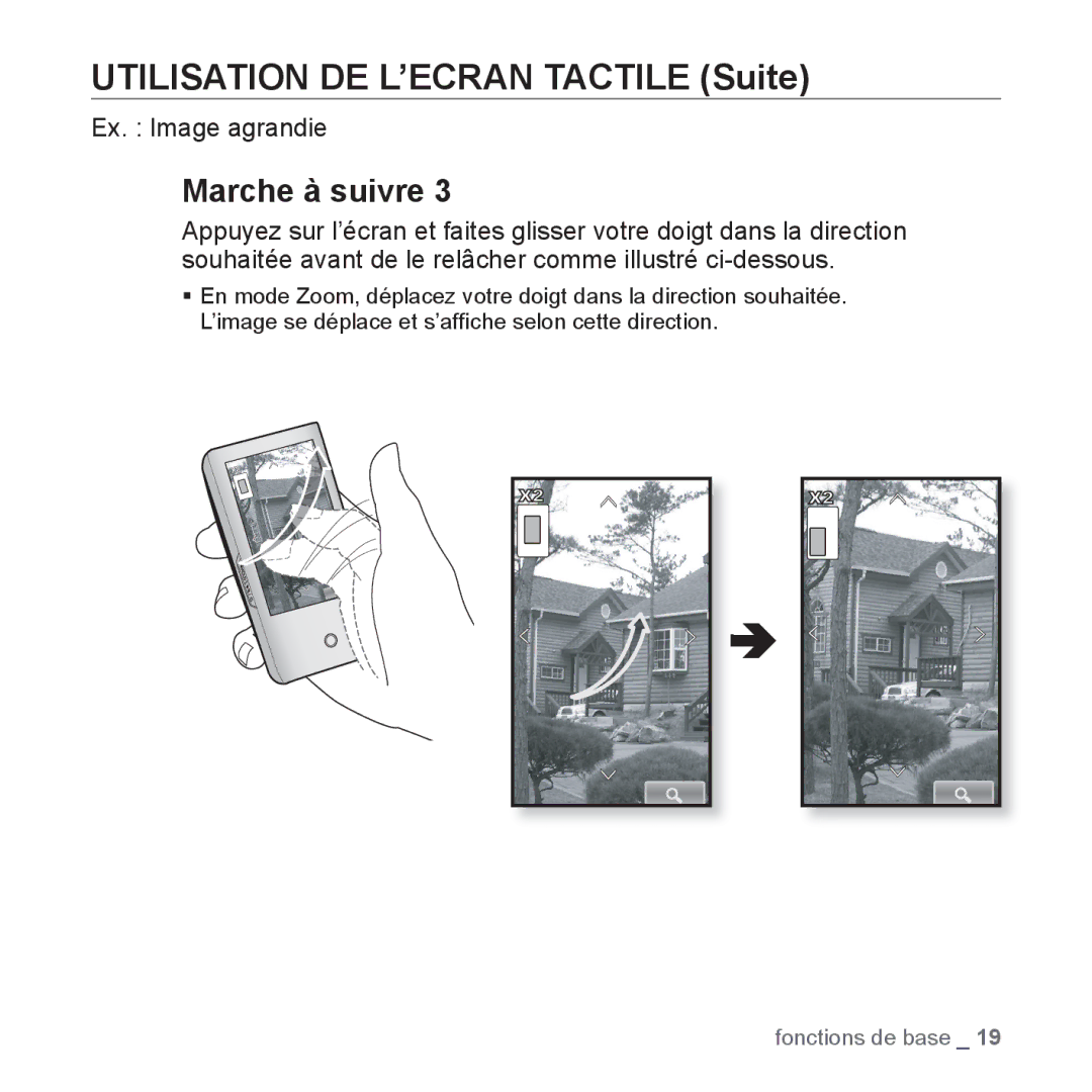 Samsung YP-P2JEB/XEF, YP-P2JCB/XEF, YP-P2JAB/XEF, YP-P2JCW/XEF, YP-P2JQB/XEF manual Ex. Image agrandie 