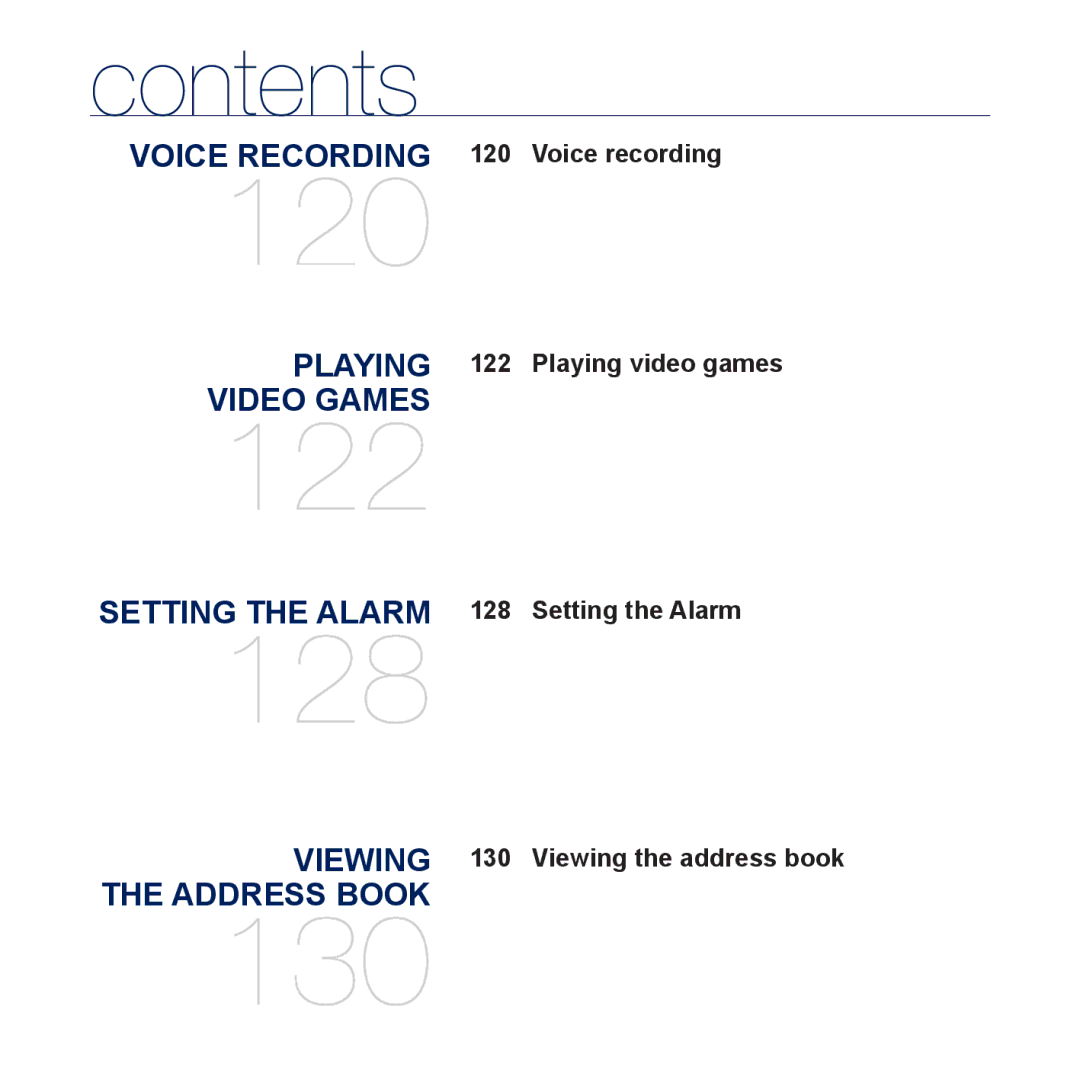 Samsung YP-P3 user manual 120 