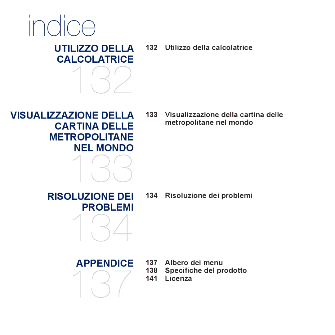 Samsung YP-P3JEB/EDC, YP-P3JEB/XEF, YP-P3JCB/XEF, YP-P3JES/EDC, YP-P3JCB/EDC, YP-P3JCS/EDC, YP-P3JCB/XEG manual 132 