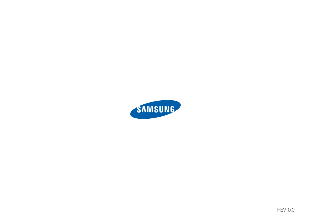 Samsung YP-R0 user manual Rev 